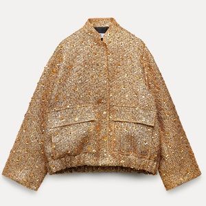 Zara Gold Sequin Jacket (Best Seller)